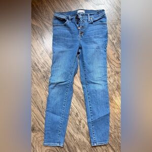 Madewell Women's Skinny Jeans in Medium Blue Wash